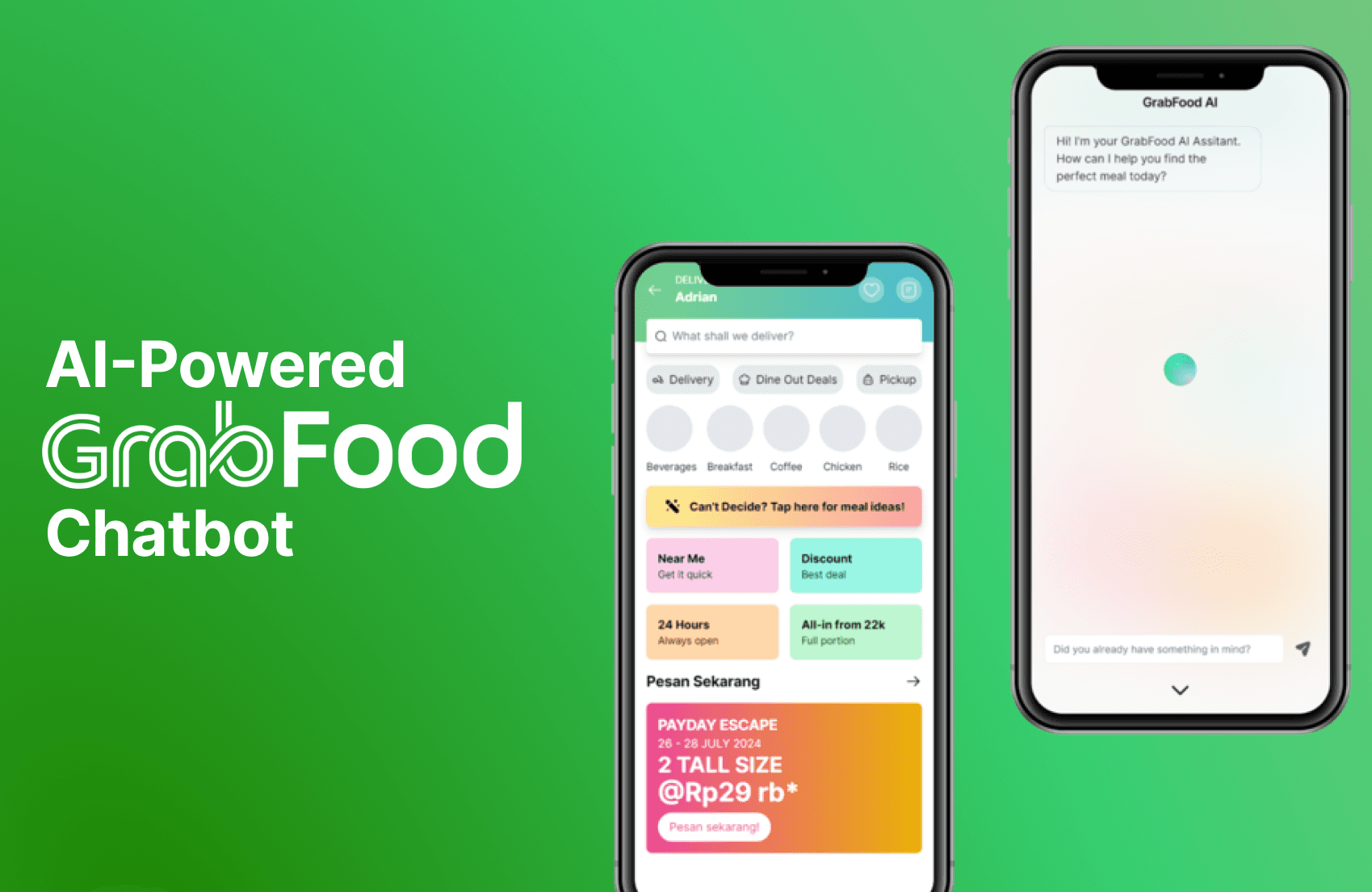 GrabFood Chatbot